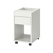 TONSTAD - drawer unit on castors, off-white, 35x60 cm | IKEA Hong Kong ...