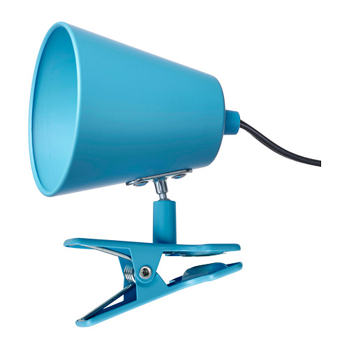 HAVSSALLAD - clamp spotlight, light blue | IKEA Hong Kong and Macau - E1018999_S4