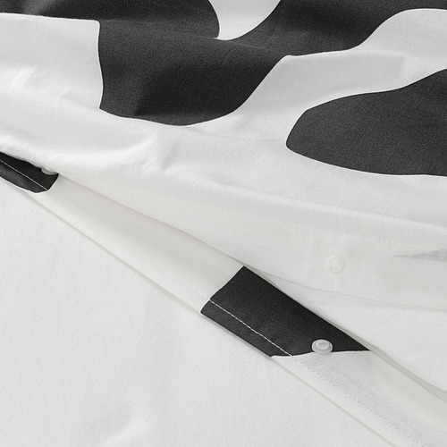 KLIPPBRÄCKA duvet cover and pillowcase