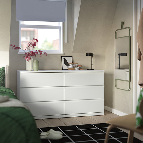 STORKLINTA chest of 6 drawers