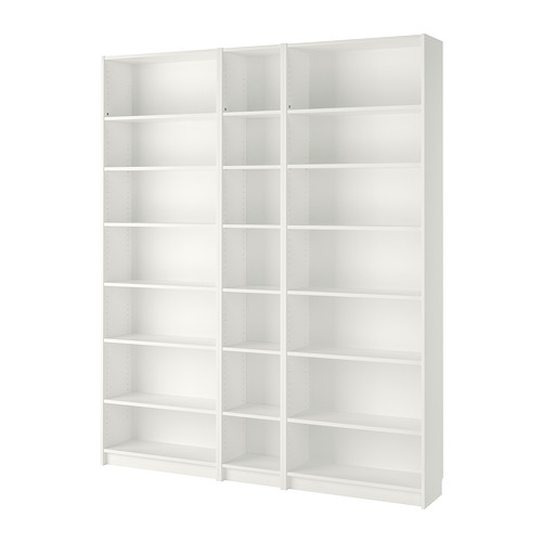 BILLY bookcase w height extension units