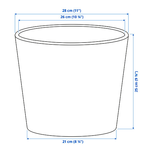 SOJABÖNA plant pot