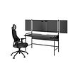 UTKLASSNING/FRÖSKELÅS gaming desk and chair