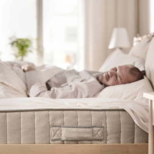 VATNESTRÖM pocket sprung mattress, firm/natural, queen