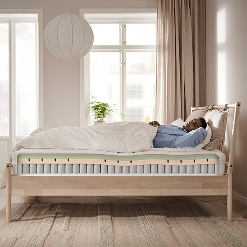 ÅNNELAND foam mattress, firm/white, single