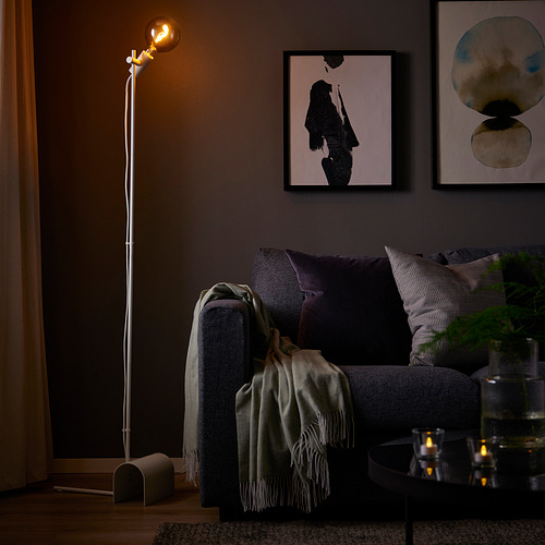 HÅRSLINGA floor lamp