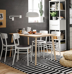 IDOLF/LISABO - 一檯四椅, 黑色/黑色 | IKEA 香港及澳門 - PE667959_S3