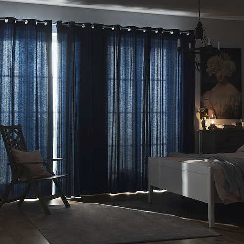 MAJRID room darkening curtains, 1 pair