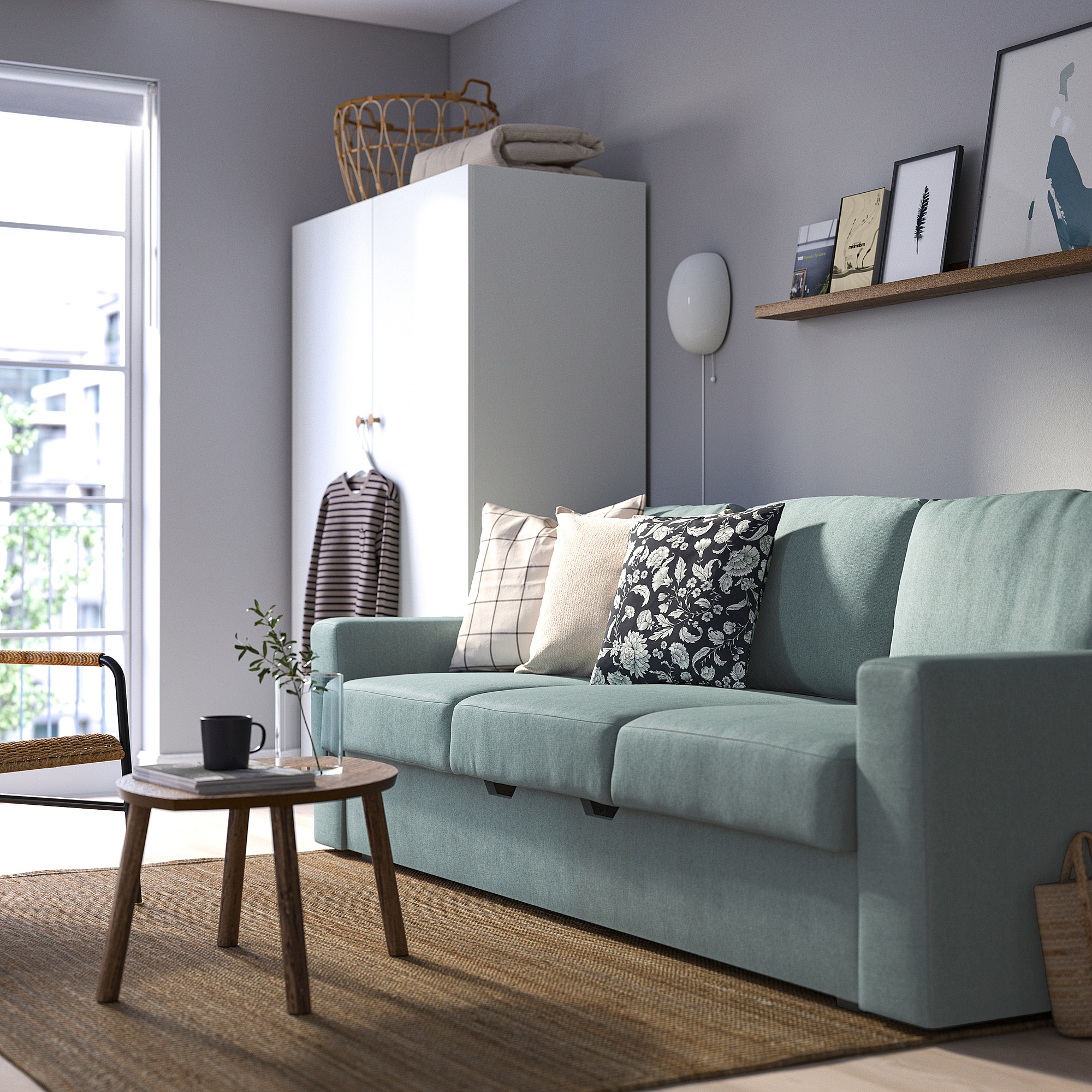 BÅRSLÖV 3-seat sofa-bed