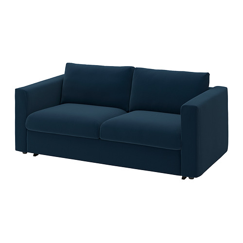 VIMLE - 2-seat sofa-bed, Kelinge dark blue | IKEA Hong Kong and Macau - E1019361_S4