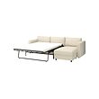 VIMLE 3-seat sofa-bed with chaise longue