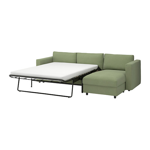 VIMLE 3-seat sofa-bed with chaise longue