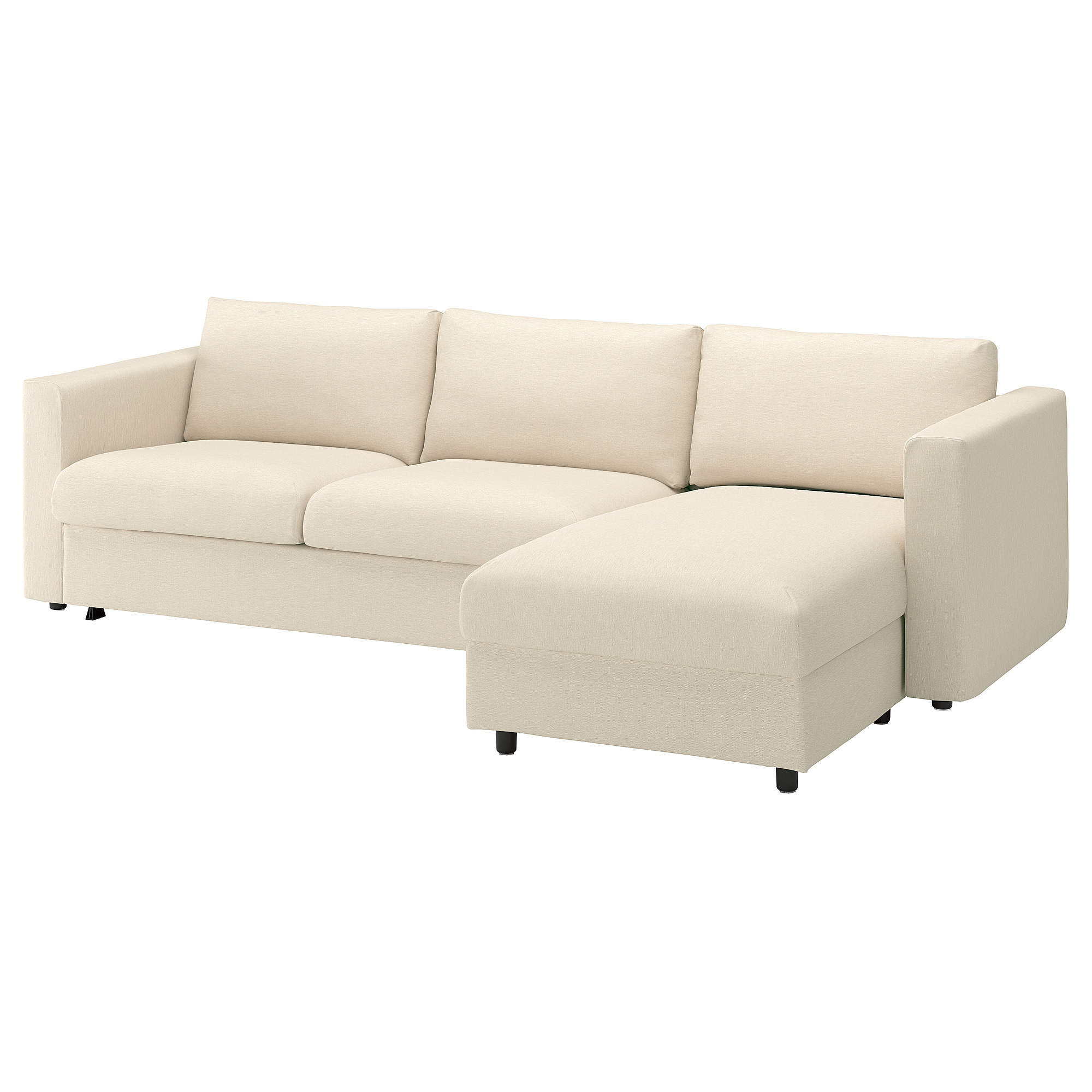 VIMLE 3-seat sofa-bed with chaise longue