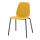 LEIFARNE - 椅子, 深黃色/Broringe 黑色 | IKEA 香港及澳門 - PE743515_S1