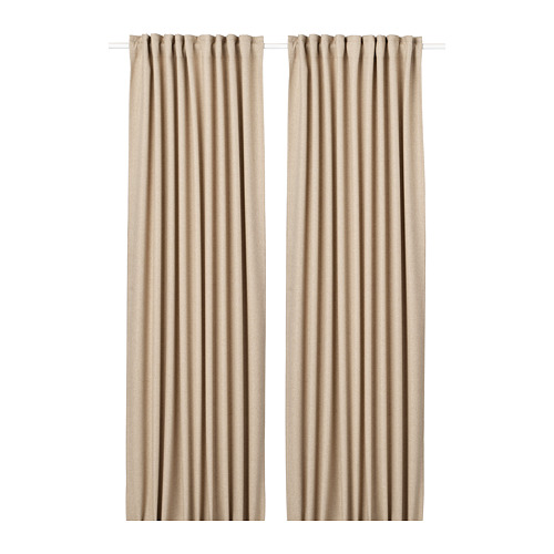 ANNAKAJSA room darkening curtains, 1 pair