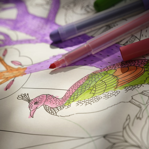 ALPTALL colouring paper roll