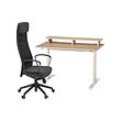 MARKUS/TRAVSPORT desk and chair