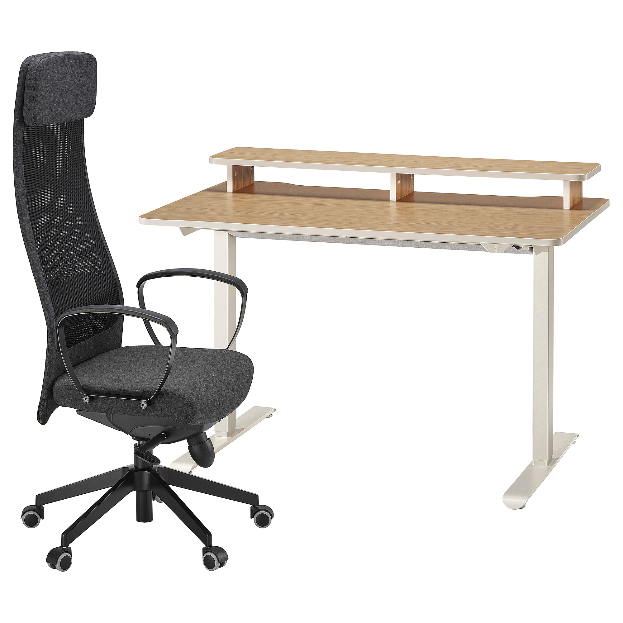 MARKUS/TRAVSPORT desk and chair