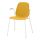 LEIFARNE - 餐椅, 深黃色/Dietmar 白色 | IKEA 香港及澳門 - PE743605_S1