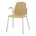 LEIFARNE - 餐椅, 淺橄欖綠色/Dietmar 鍍鉻 | IKEA 香港及澳門 - PE743612_S1