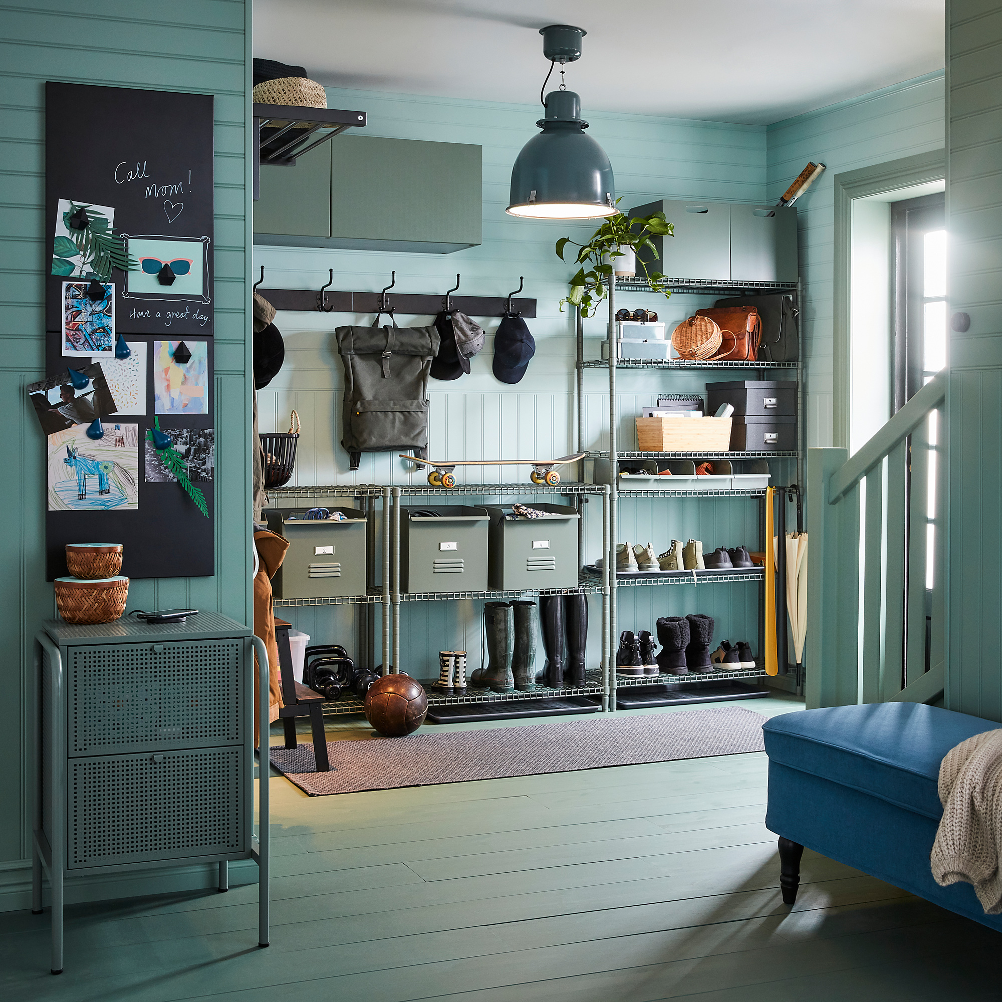 OMAR shelving unit, greygreen IKEA Hong Kong and Macau