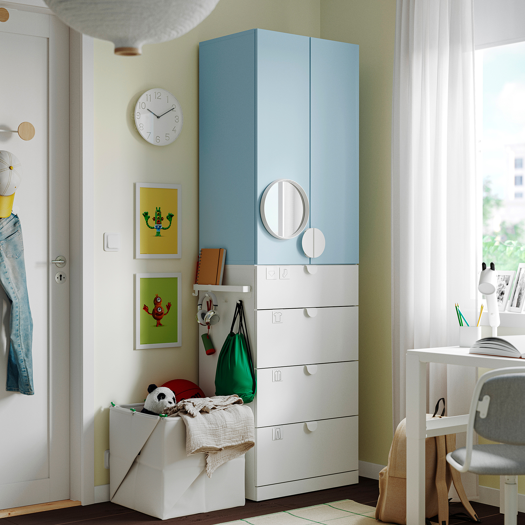 LASTARE wardrobe combination