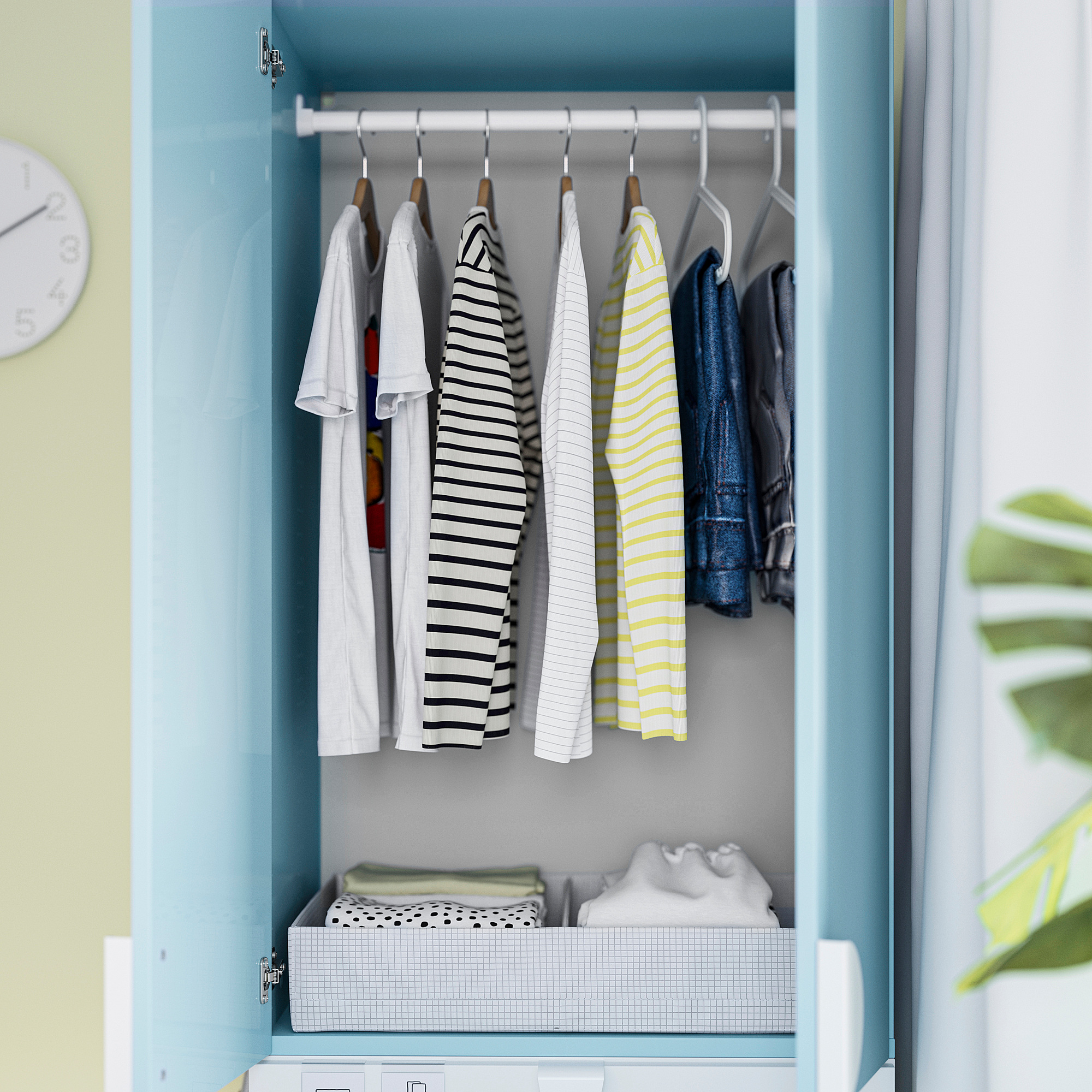 LASTARE wardrobe combination