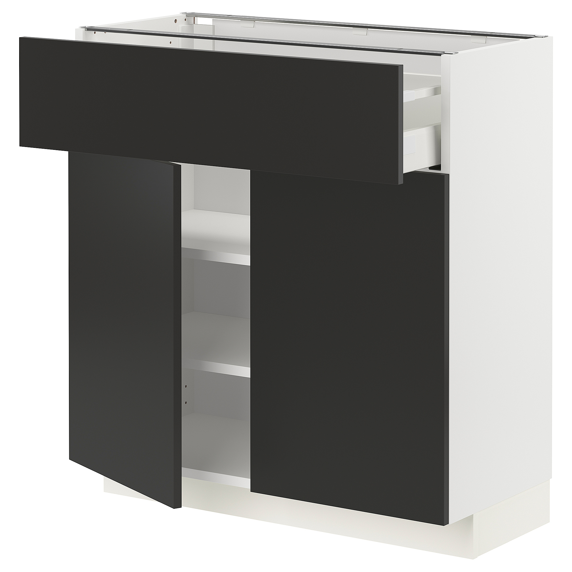METOD/MAXIMERA base cabinet with drawer/2 doors