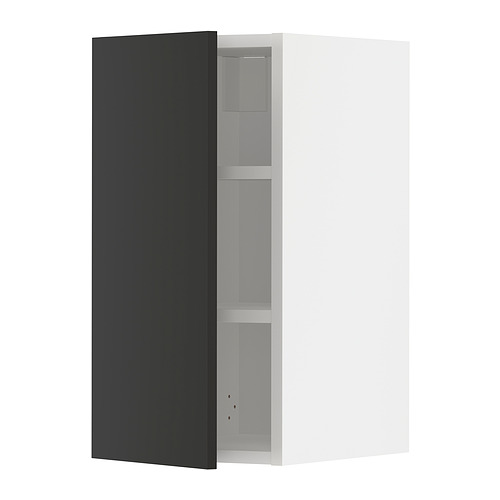 METOD wall cabinet with shelves