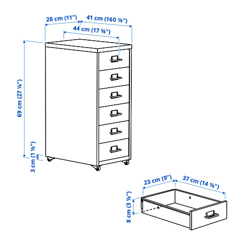HELMER 活動抽屜組合