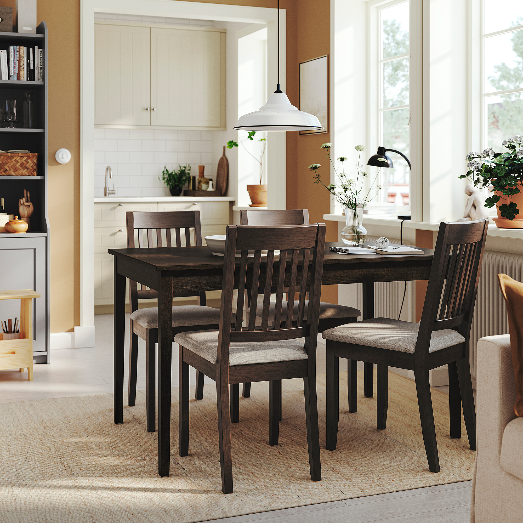 NÄSINGE/NÄSINGE table and 4 chairs