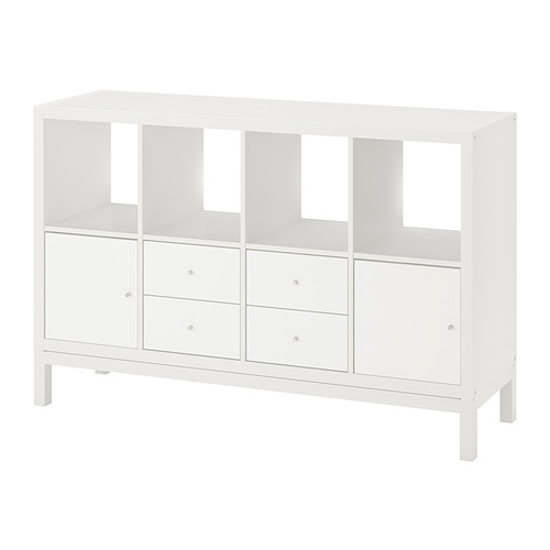 KALLAX shelving unit with underframe