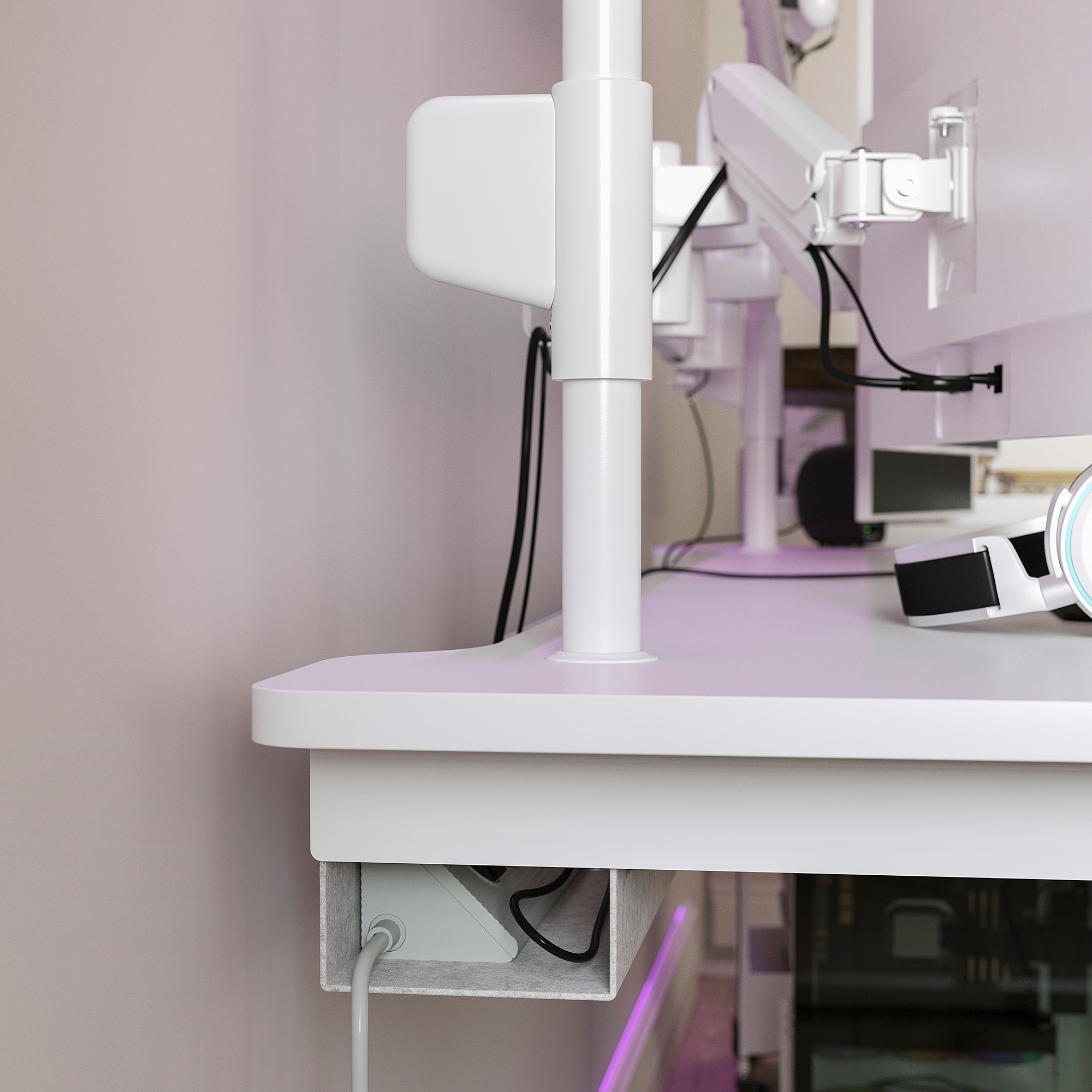 MÅLOMRÅDE gaming desk sit/stand