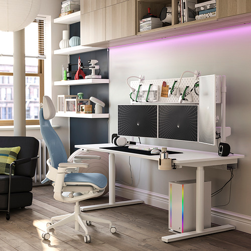 MÅLOMRÅDE gaming desk sit/stand