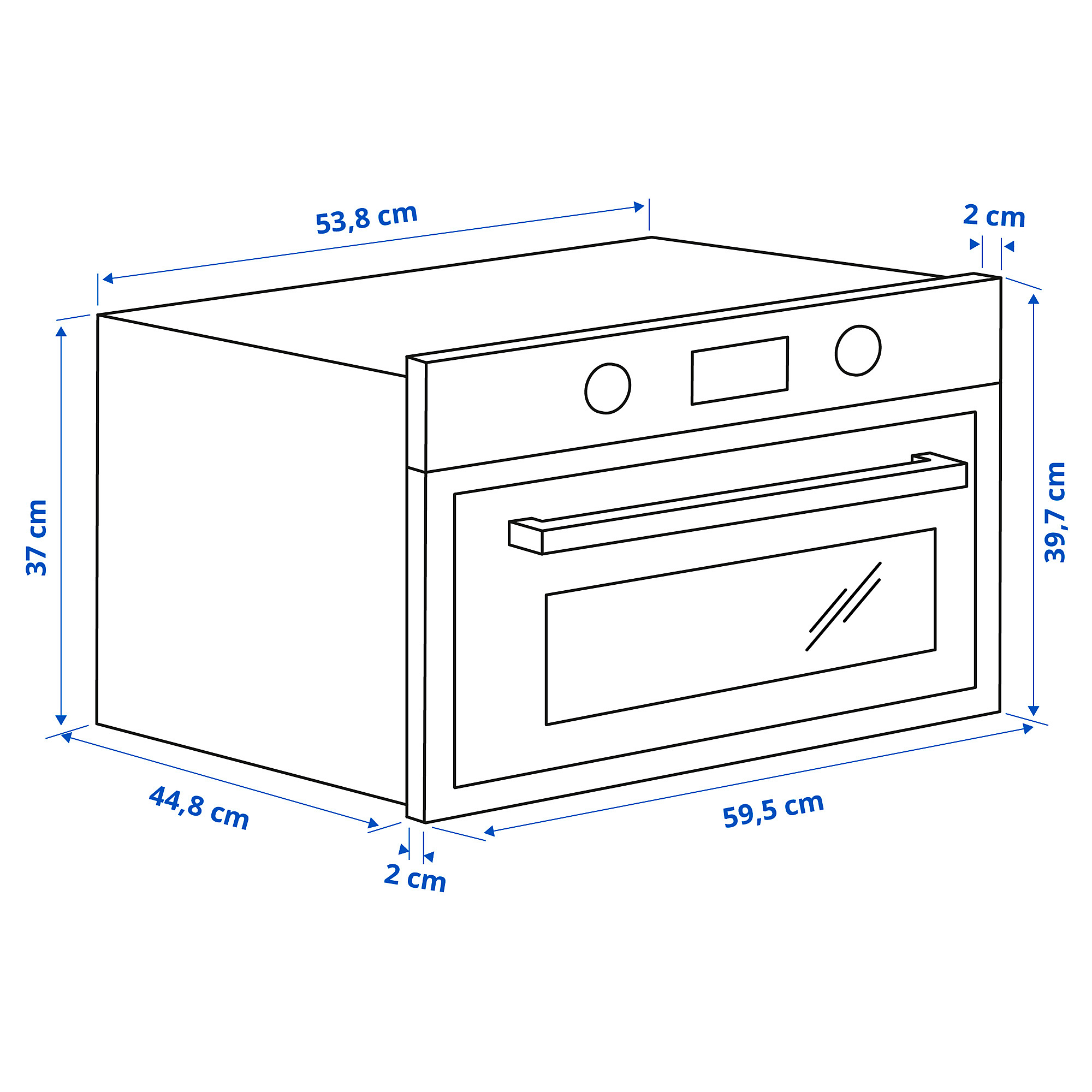 ANRÄTTA microwave oven