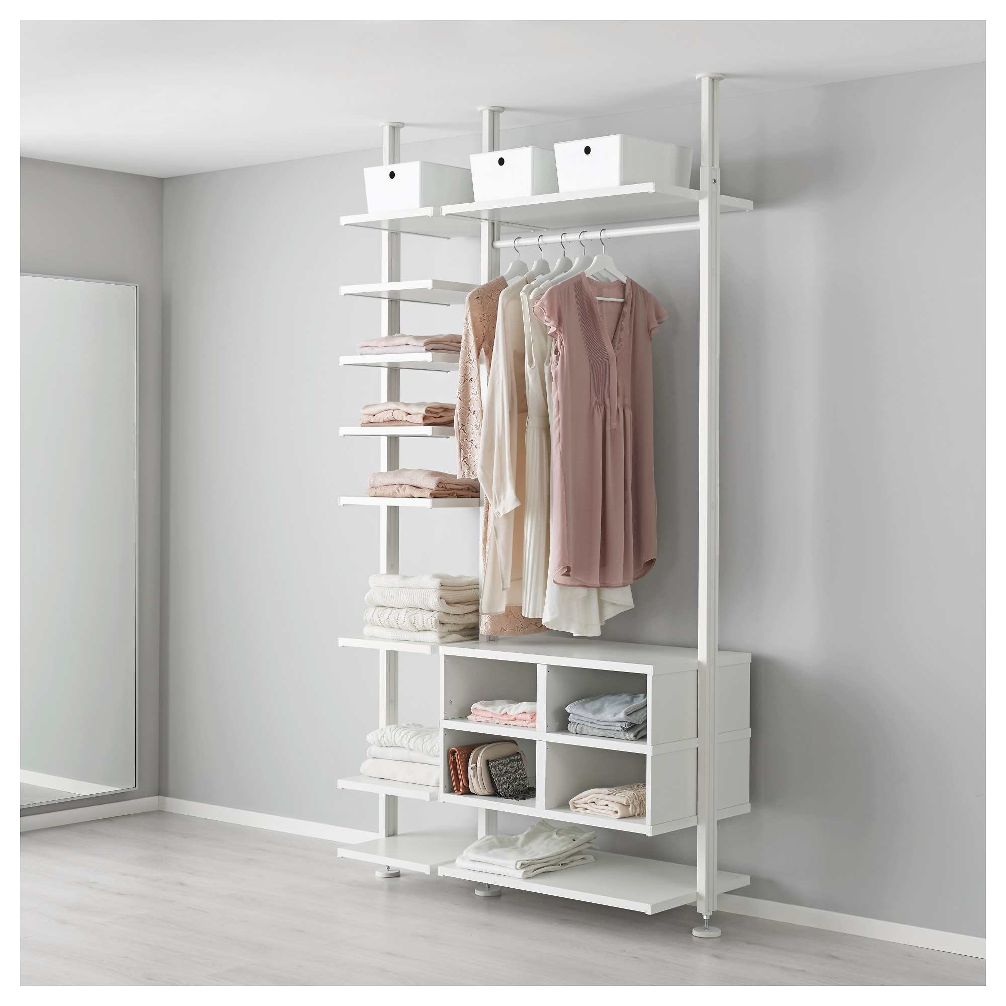 Elvarli Post White Ikea Hong Kong