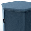 KJUGE pouffe with storage