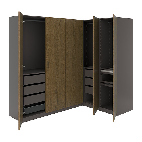 PAX/TONSTAD 角位衣櫃