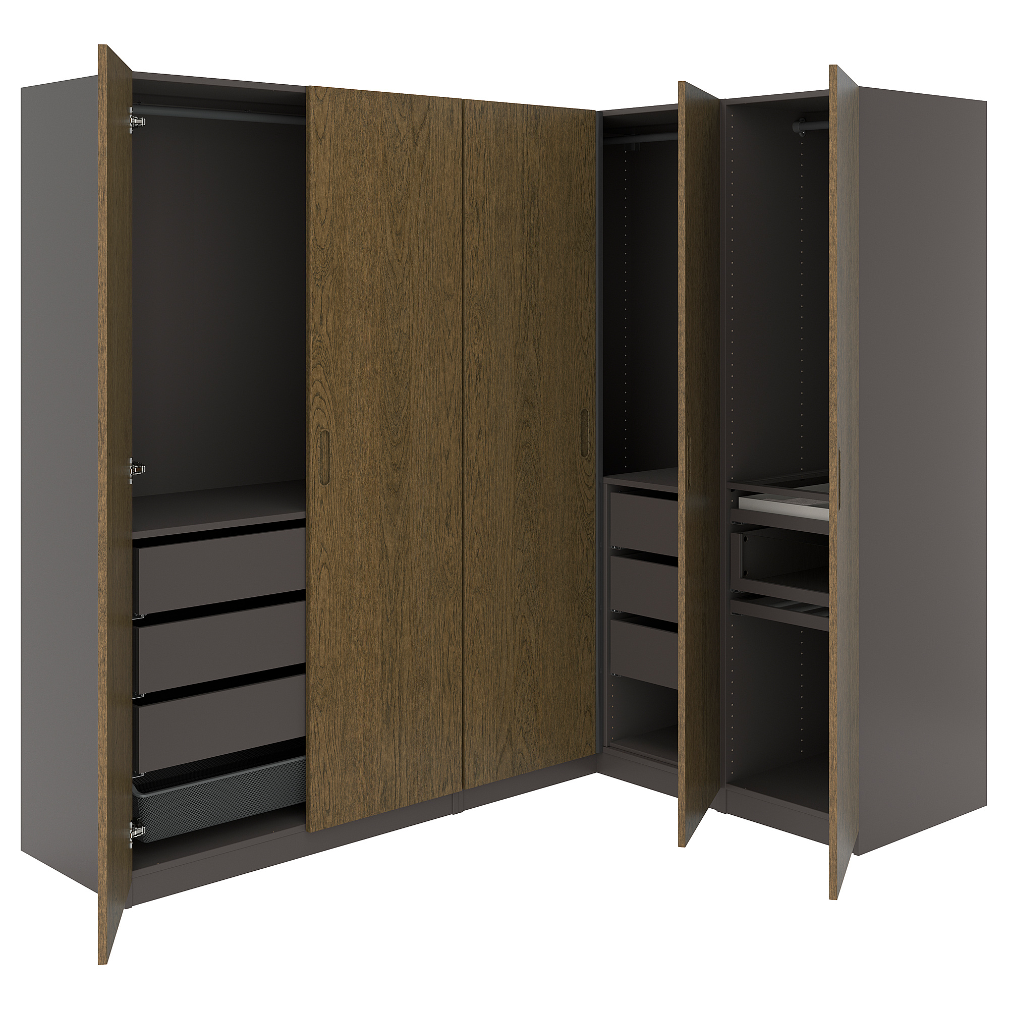 PAX/TONSTAD corner wardrobe