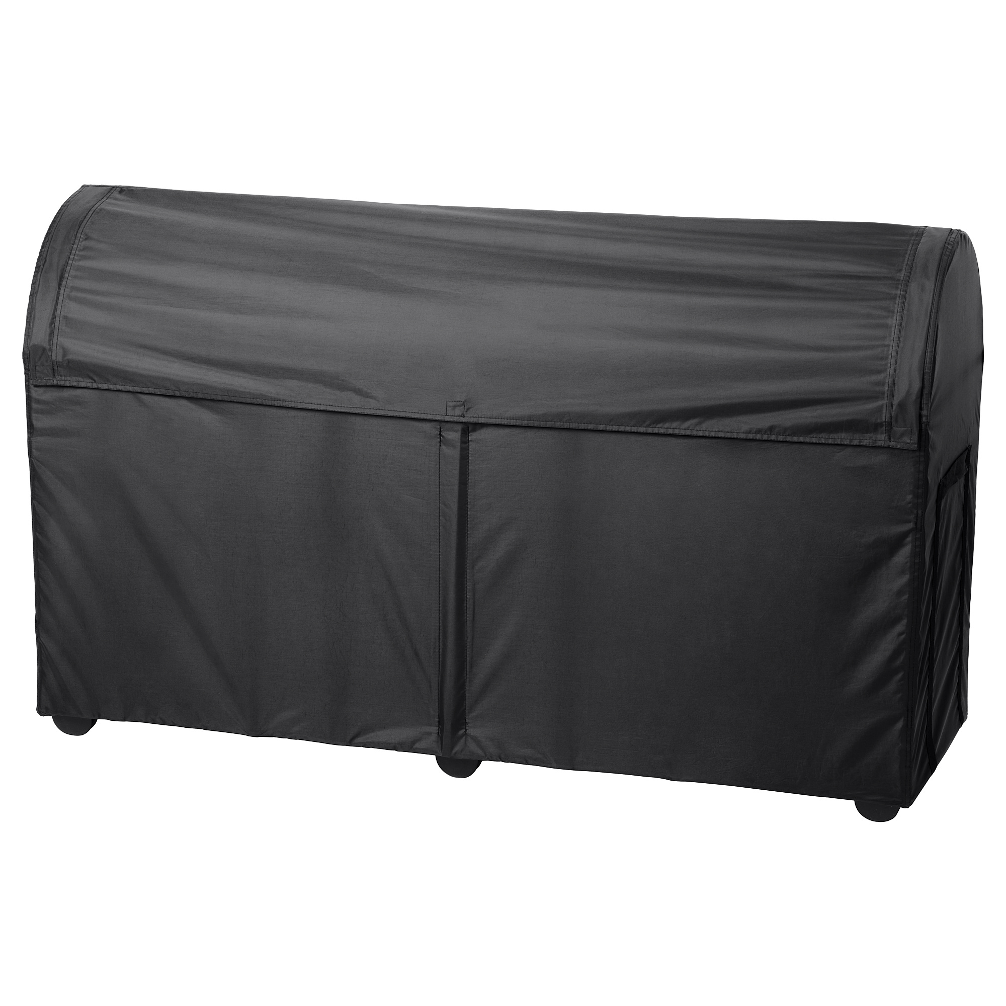 TOSTERÖ - storage box, outdoor, black 