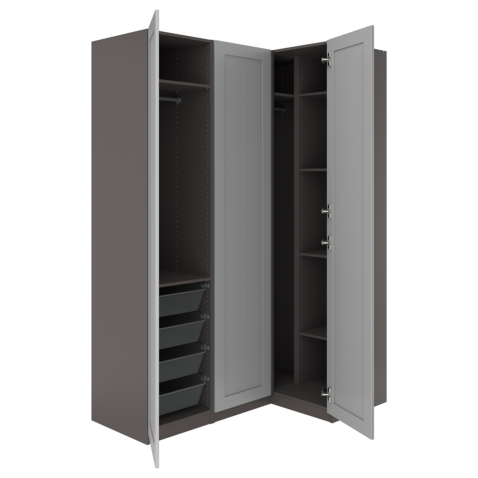 GULLABERG/PAX corner wardrobe