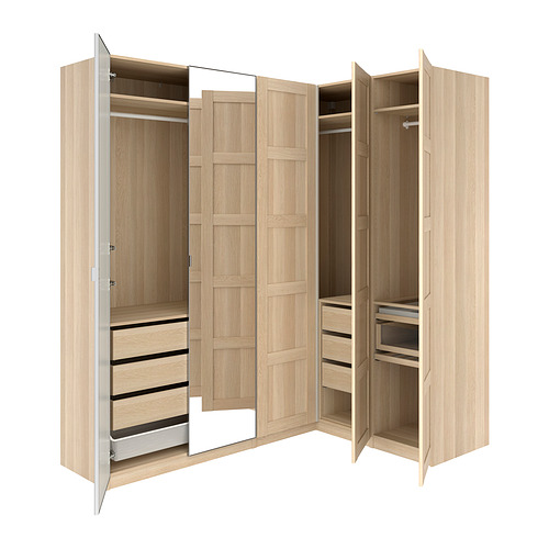 PAX/BERGSBO/ÅHEIM corner wardrobe