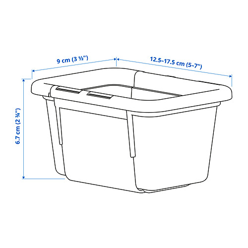 KACKLA extendable box