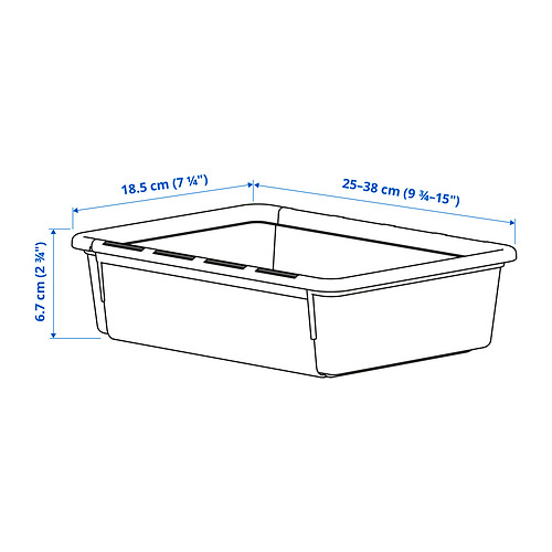 KACKLA extendable box