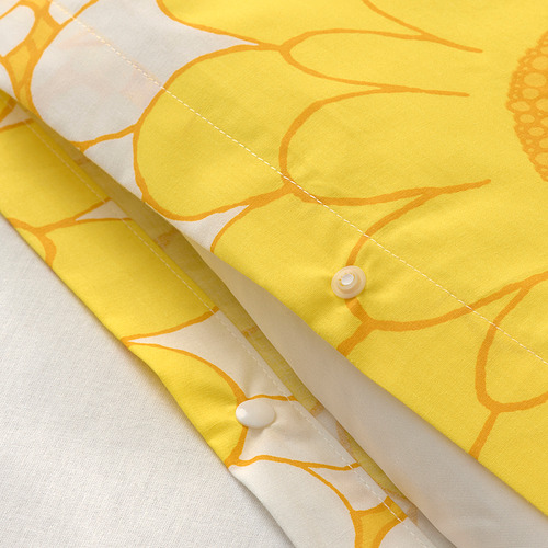 KRANSMALVA duvet cover and pillowcase
