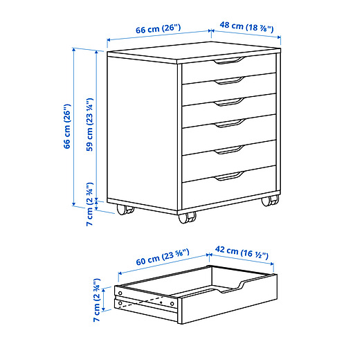 ALEX 活動抽屜組合