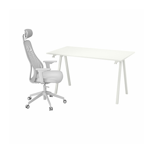 TROTTEN/MATCHSPEL desk and chair