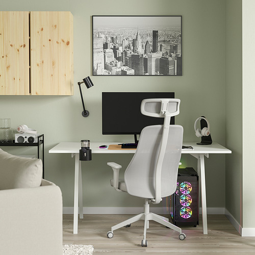 TROTTEN/MATCHSPEL desk and chair