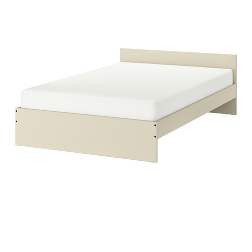 GURSKEN bed frame with headboard