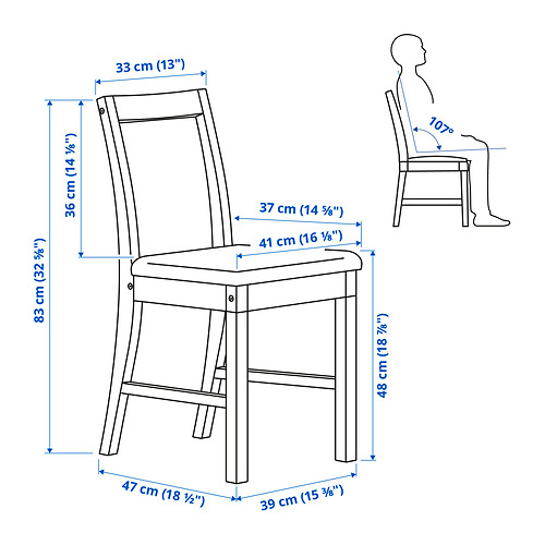 PINNTORP/PINNTORP 一檯兩椅